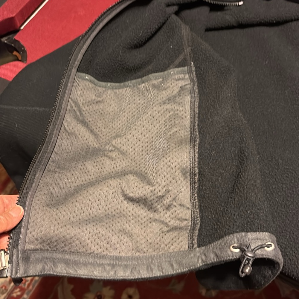 REI Black Full Zip Zip In Polartec Thermal Pro Jacket Size Medium - Picture 16 of 16